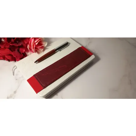 Etui/Zakładka z gumką - motyw Długopis