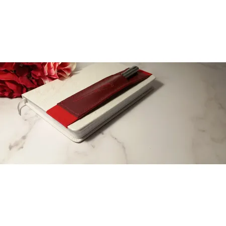 Etui/Zakładka z gumką - motyw Długopis