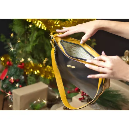 Torebka Listonoszka Łódka